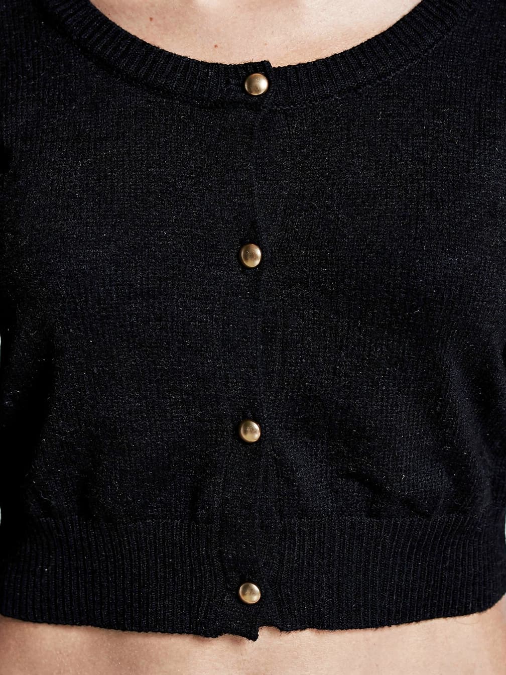 Cardigan Élise – Noir