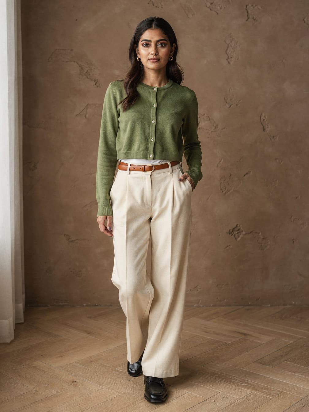 Cardigan Élise – Vert