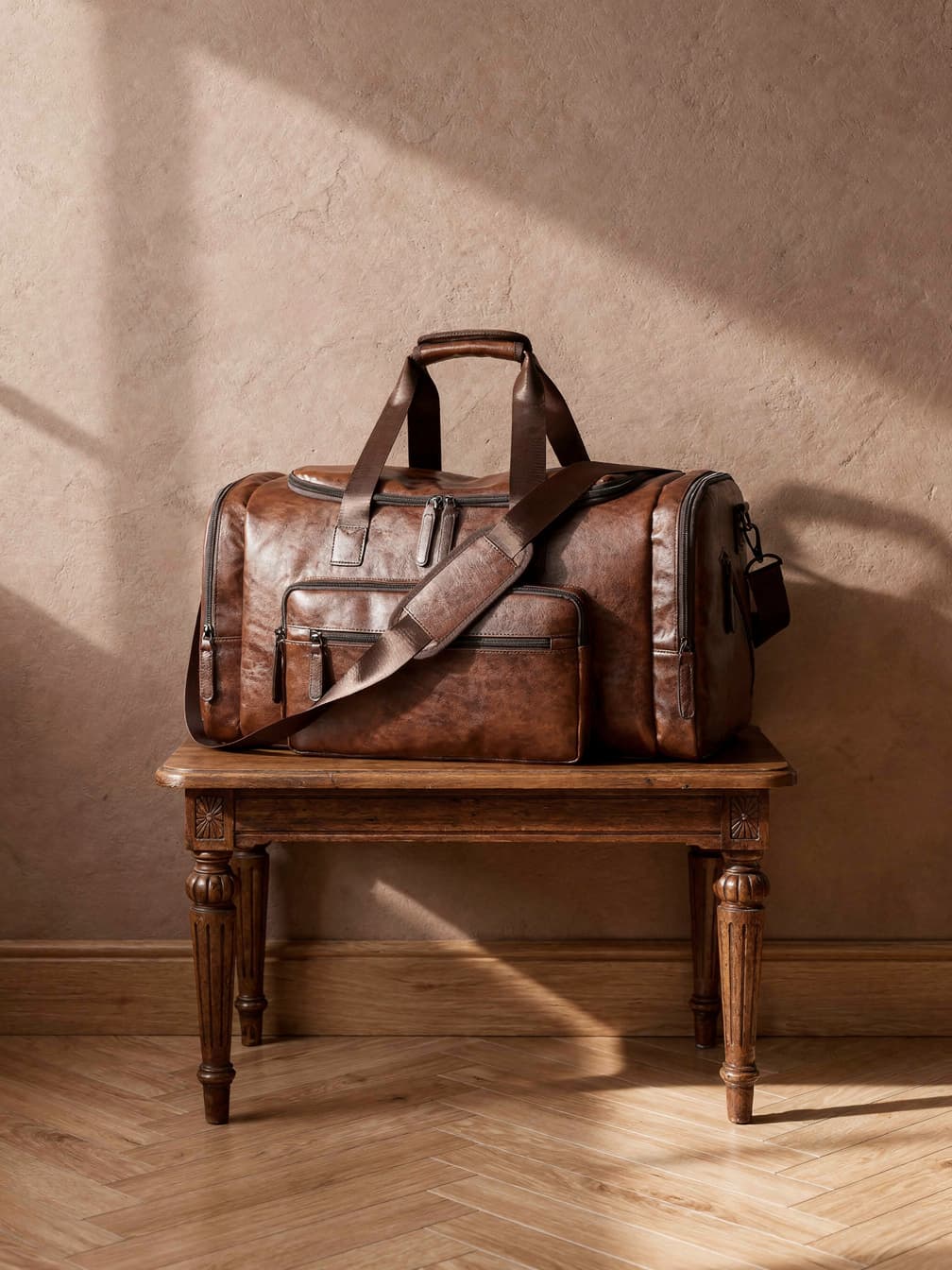 Sac de voyage Eugène – Marron