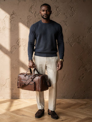 Sac de voyage Eugène – Marron
