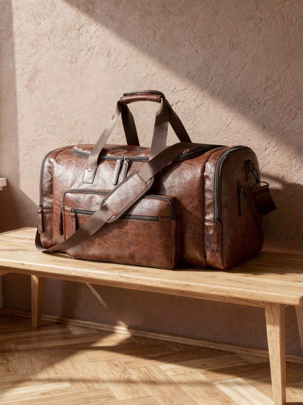 Sac de voyage Eugène – Marron