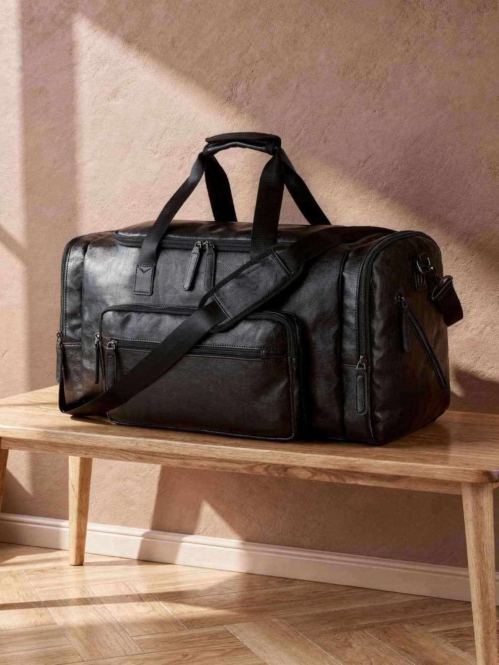 Sac de voyage Eugène – Noir