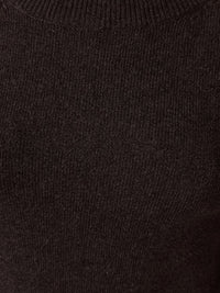 Pull vintage Faustine – Maron foncé