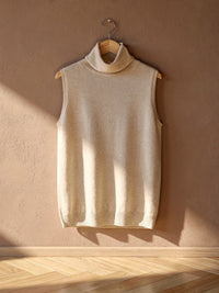 Pull sans manches Garance – Beige