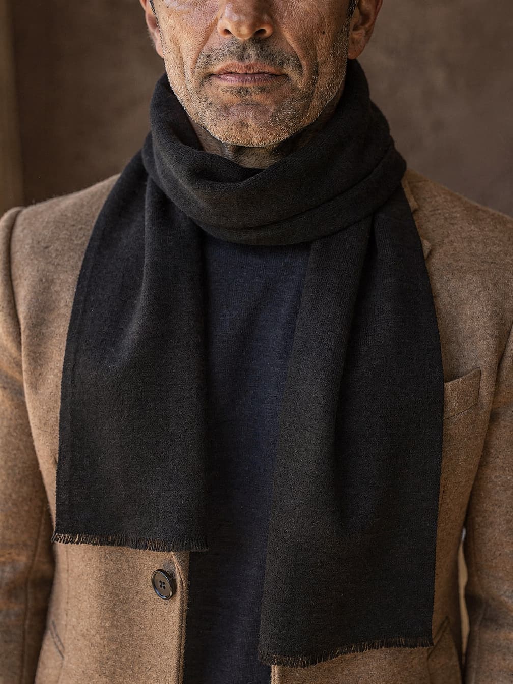 Écharpe Hector – Noir