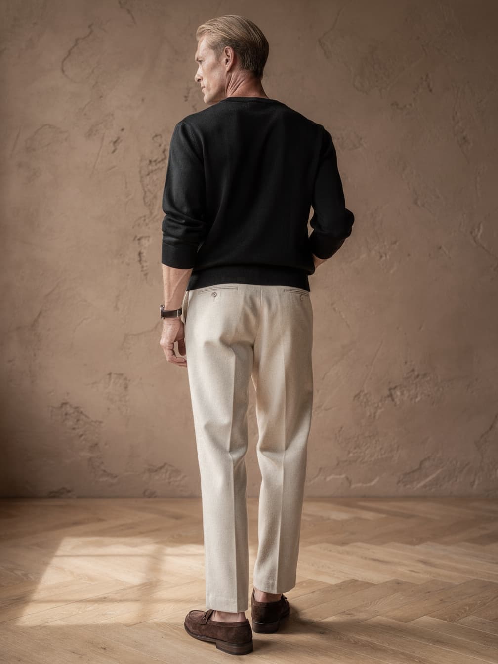 Pull col rond Henri – Noir