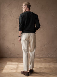 Pull col rond Henri – Noir