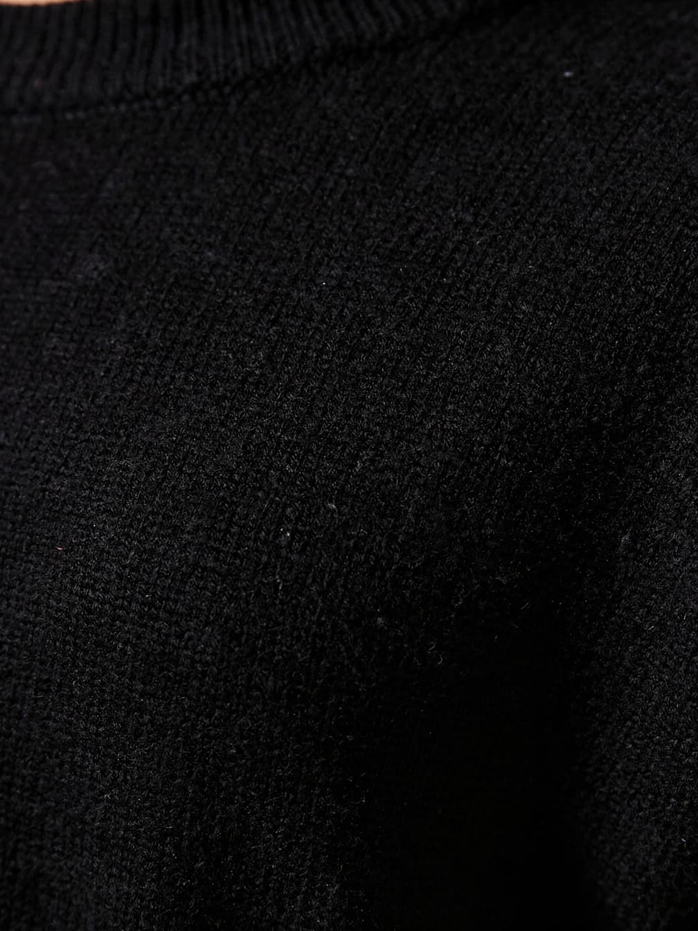 Pull col rond Henri – Noir