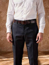 Ceinture Honoré – Maron foncé
