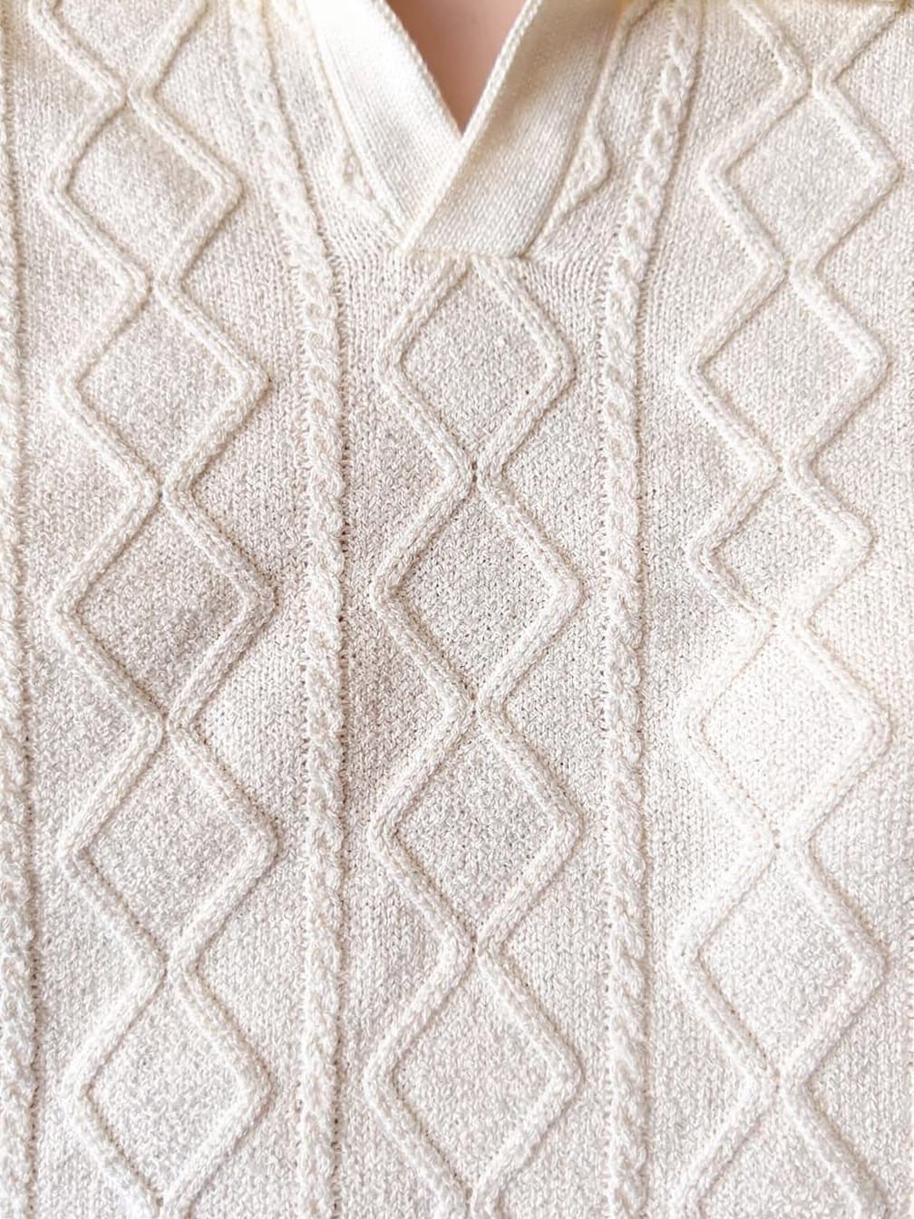 Polo en maille Hugo – Blanc