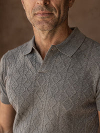 Polo en maille Hugo – Gris