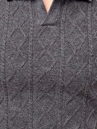 Polo en maille Hugo – Gris