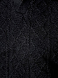 Polo en maille Hugo – Noir