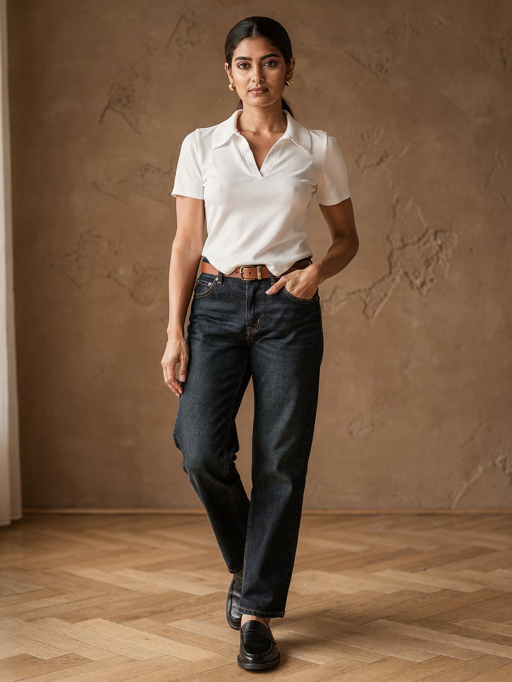 Haut en maille Joséphine – Blanc