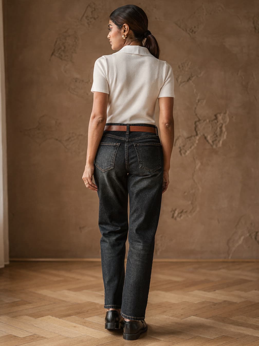Haut en maille Joséphine – Blanc