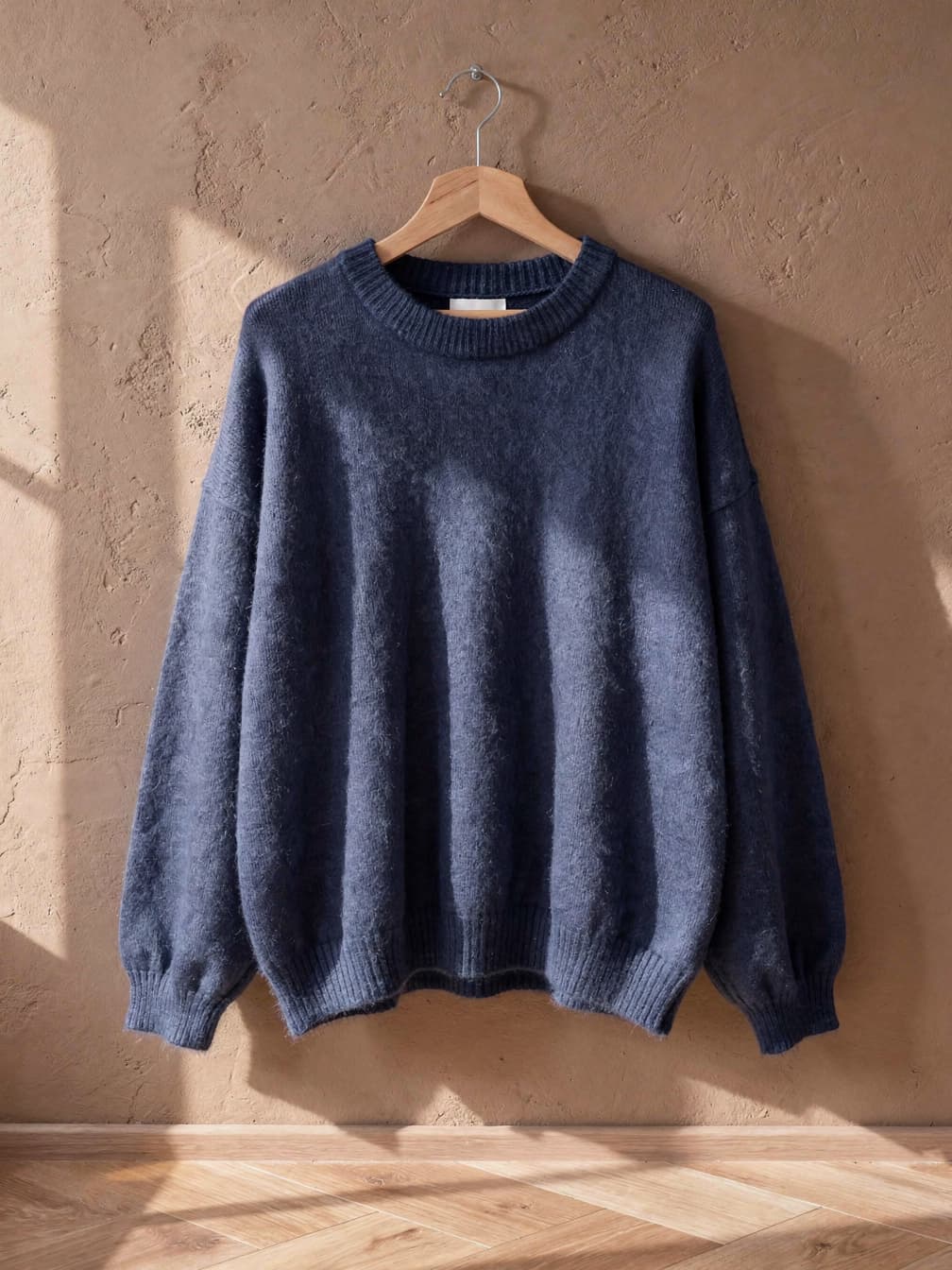 Pull col rond Juliette – Bleu