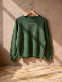 Pull col rond Juliette – Vert