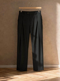 Pantalon taille haute Léon – Noir
