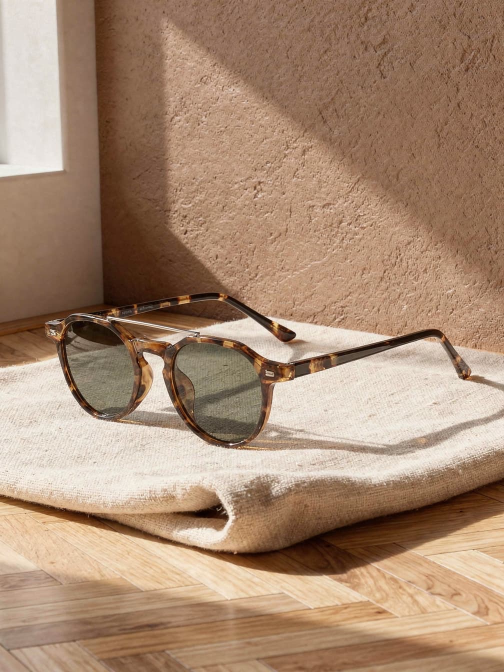 Lunettes de soleil Lou – Léopard