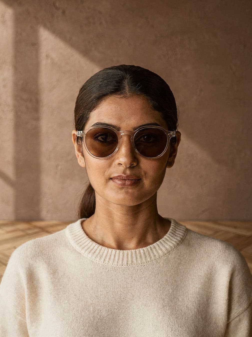 Lunettes de soleil Lou – Marron