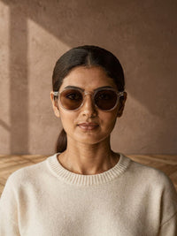 Lunettes de soleil Lou – Marron