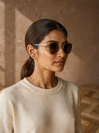 Lunettes de soleil Lou – Marron