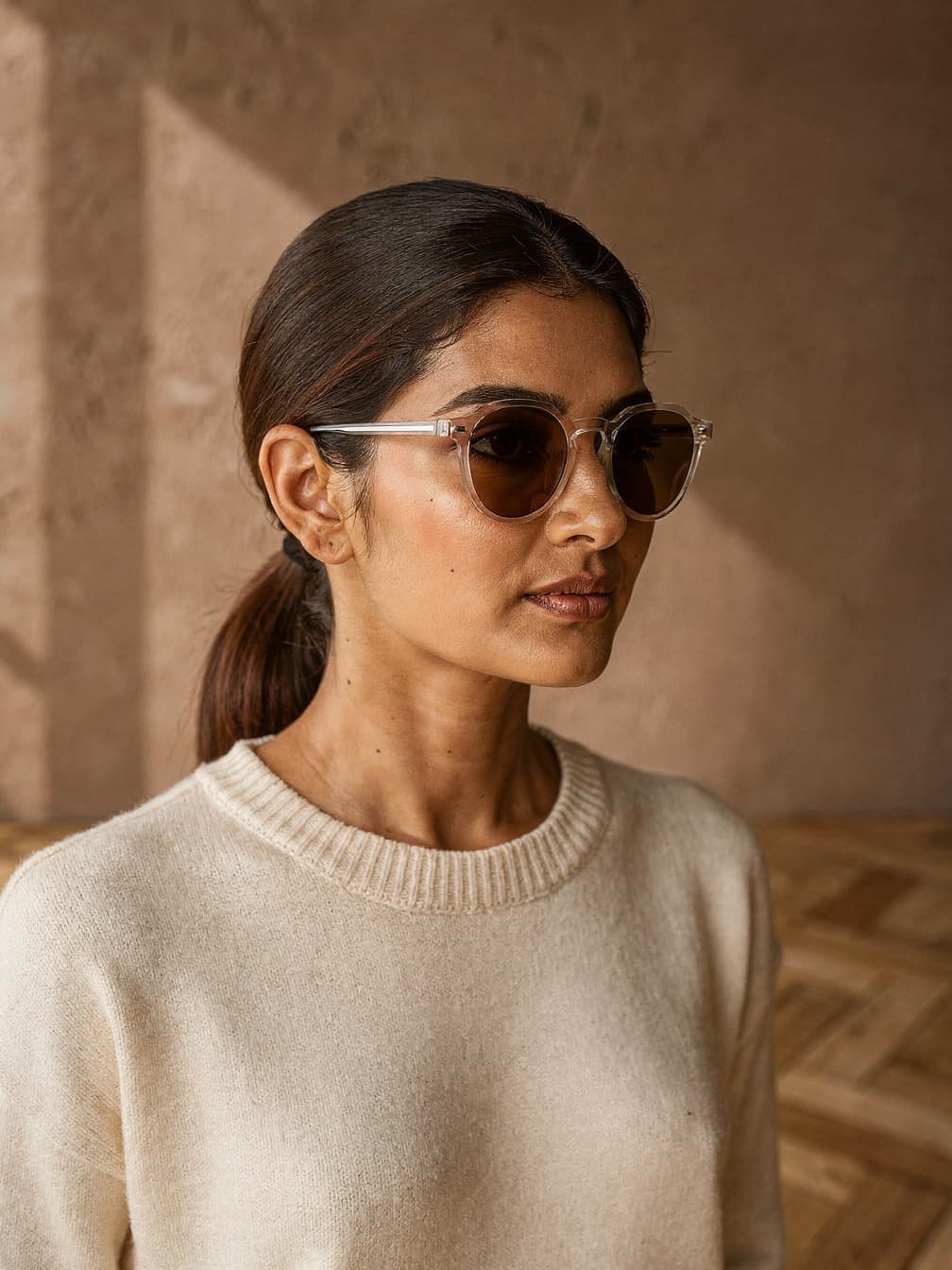 Lunettes de soleil Lou – Marron