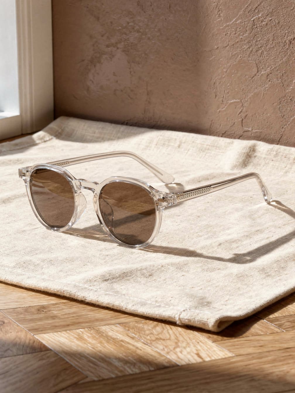 Lunettes de soleil Lou – Marron
