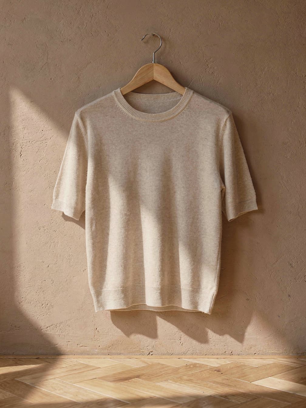 Pull fin Lucie – Beige