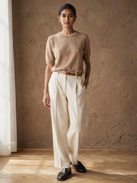 Pull fin Lucie – Maron clair