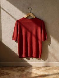 Pull fin Lucie – Rouge
