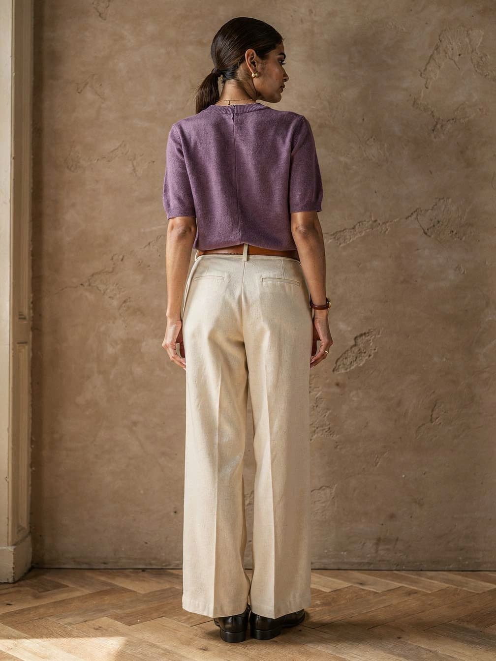 Pull fin Lucie – Violet