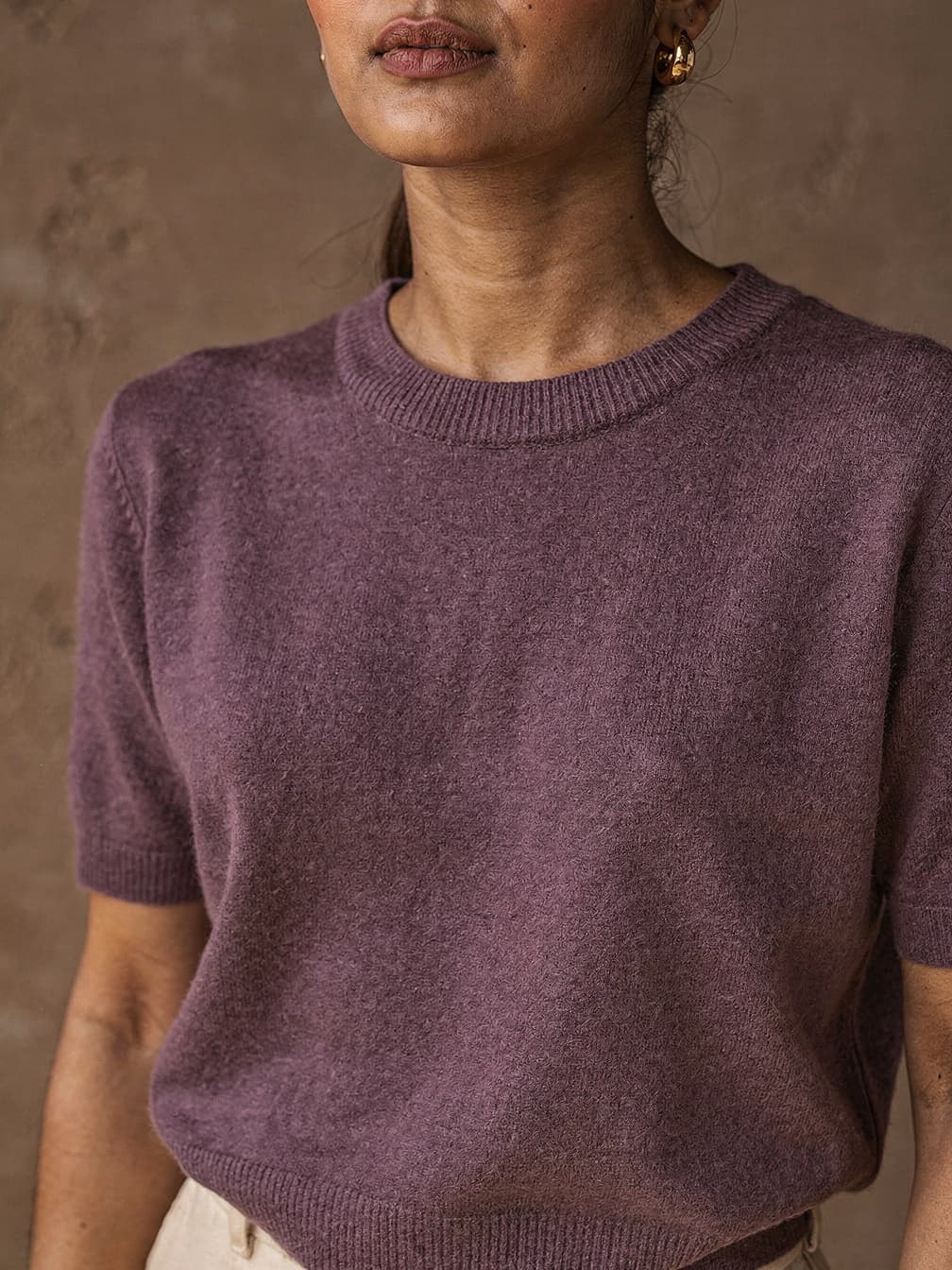 Pull fin Lucie – Violet