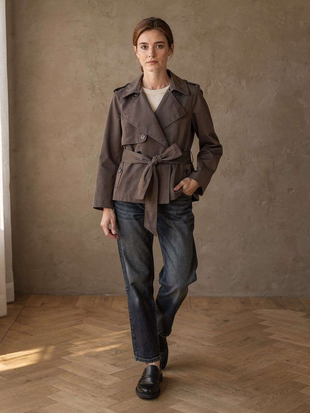 Trench Margaux – Marron