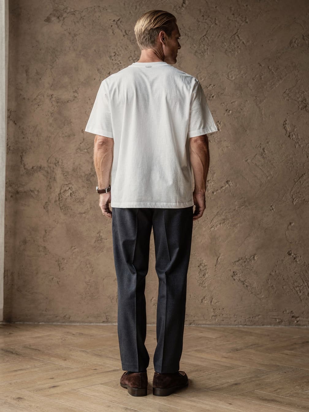 T-shirt très épais Marius – Blanc
