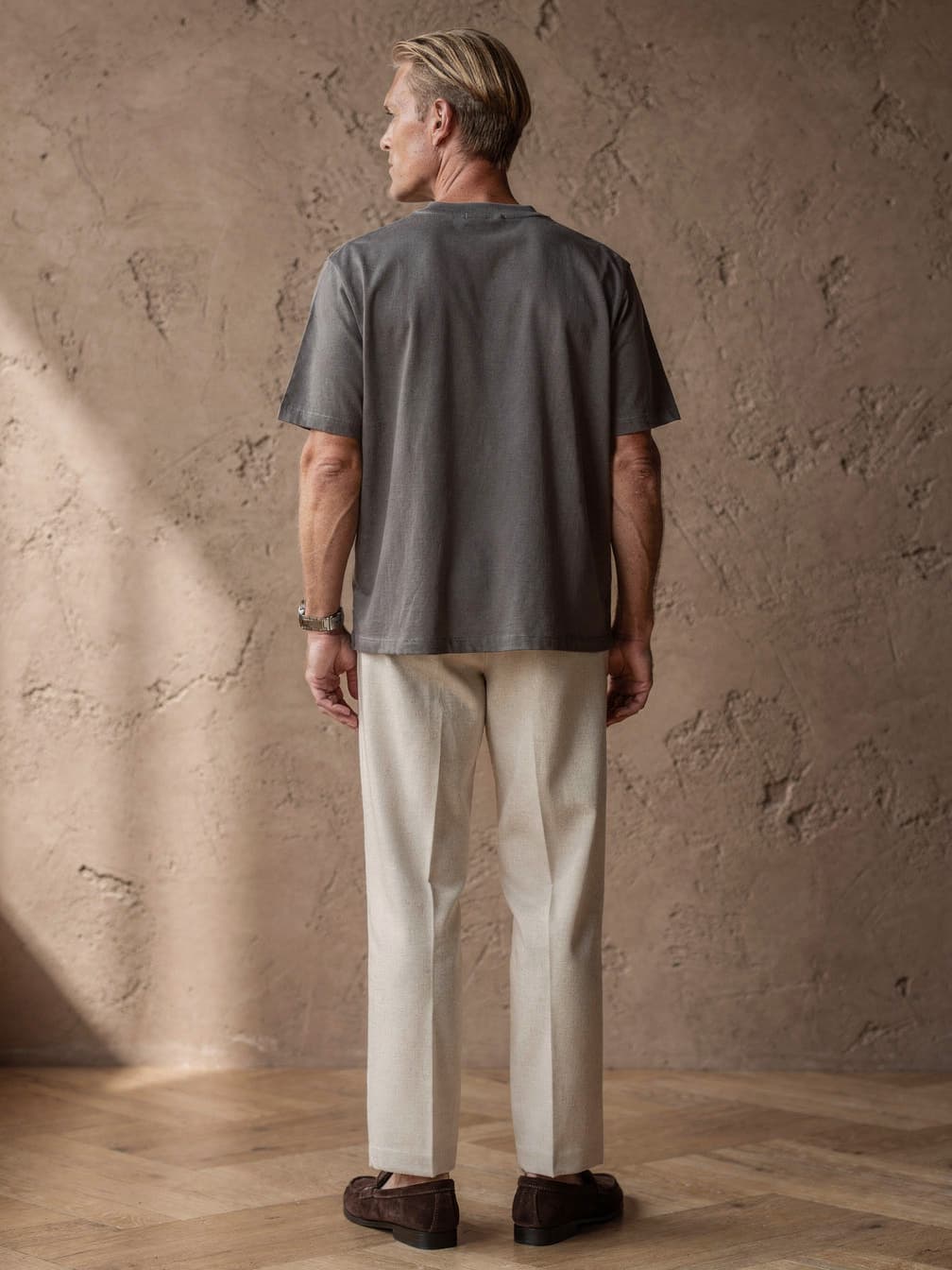 T-shirt très épais Marius – Gris