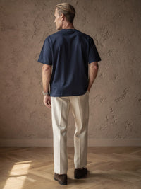 T-shirt très épais Marius – Marine