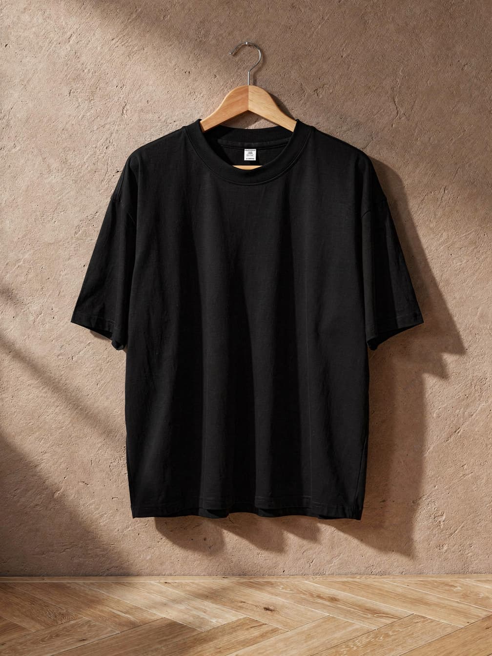 T-shirt très épais Marius – Noir