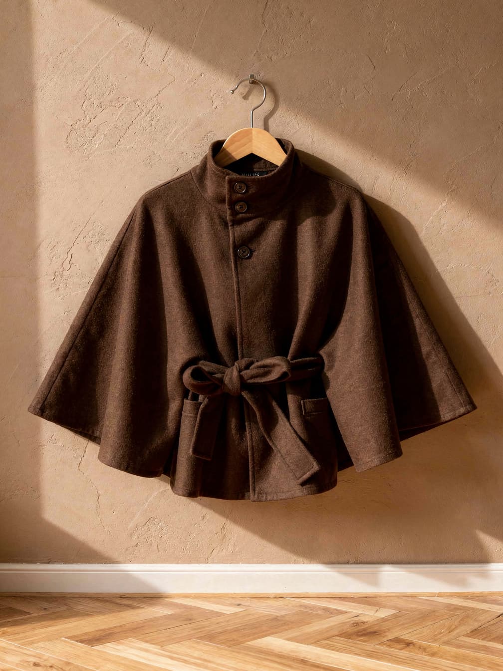 Manteau court Mathilde – Marron