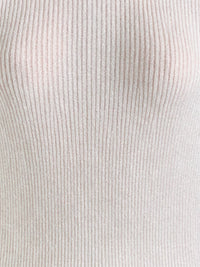 Pull col montant Noémie – Blanc