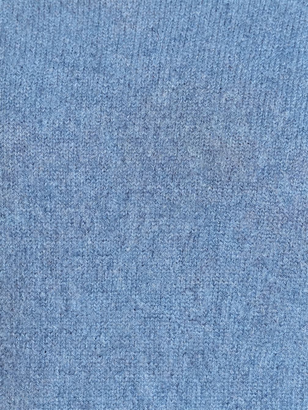 Pull col rond Octave – Bleu clair