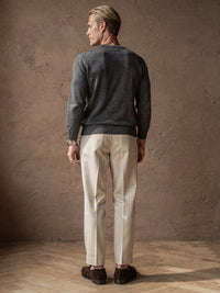 Pull col rond Octave – Gris foncé