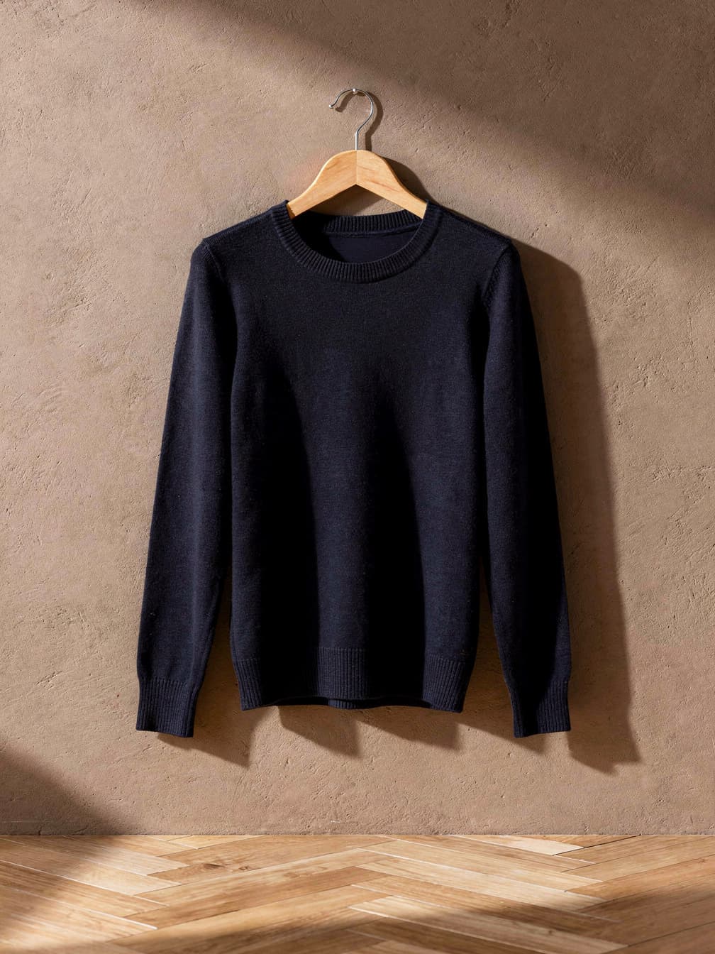 Pull col rond Octave – Marine