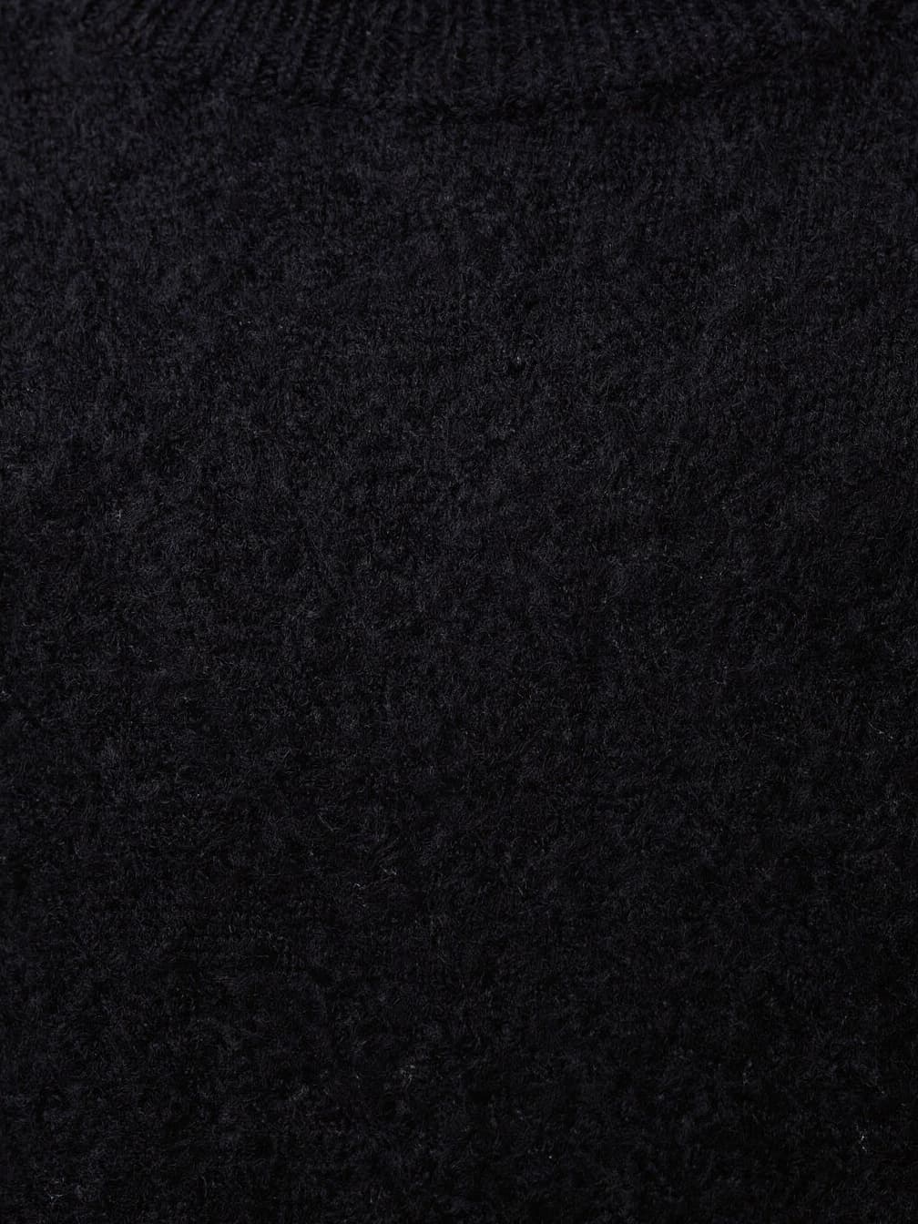 Pull col rond Octave – Noir