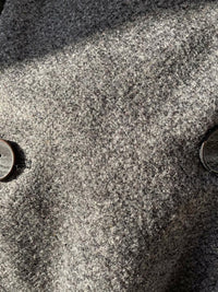 Manteau court croisé Odile – Gris