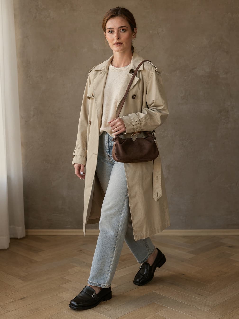 Petit sac Ombeline – Marron