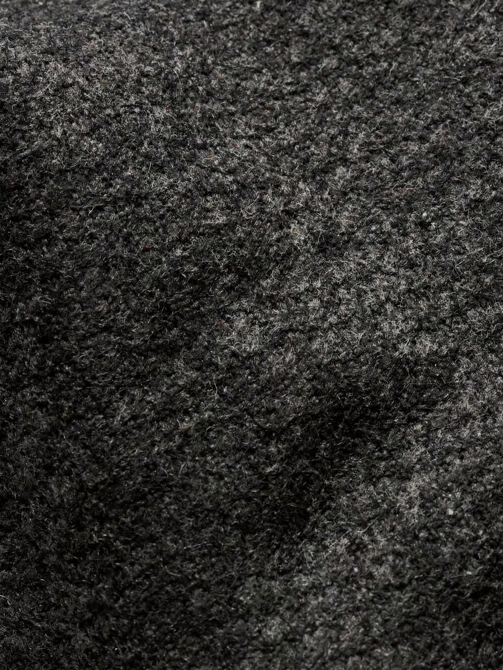 Manteau court croisé Philippine – Gris foncé
