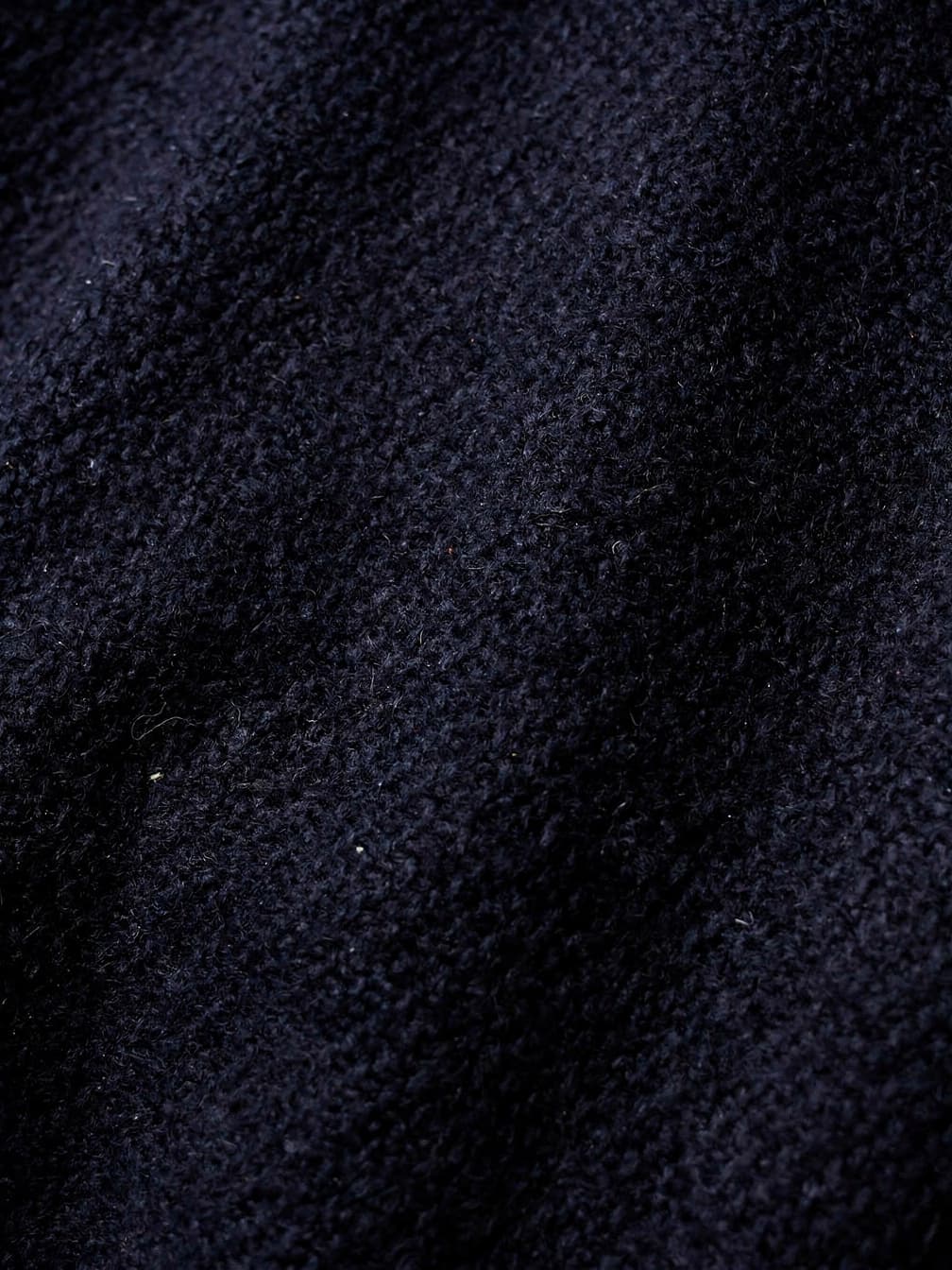 Manteau court croisé Philippine – Marine