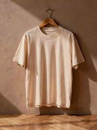 T-shirt épais Pierre – Beige