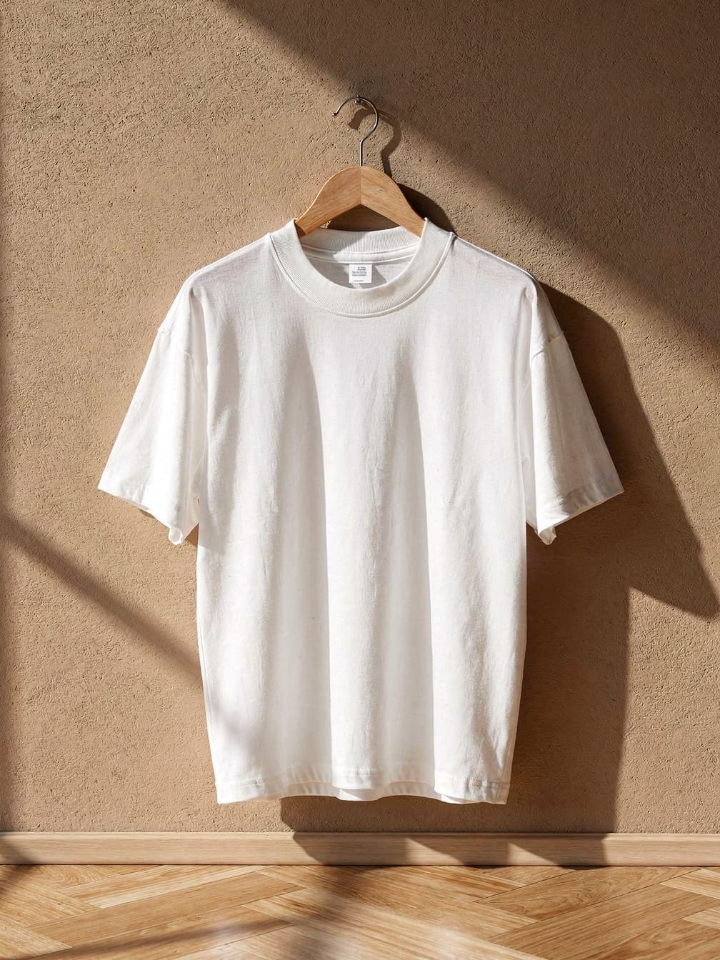 T-shirt épais Pierre – Blanc